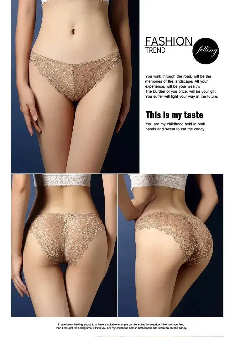 FawaQa | Pack of 3 Breathable Net Panties