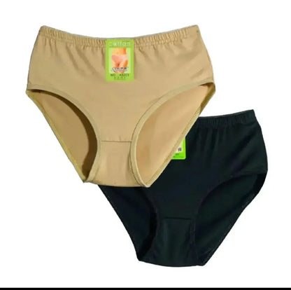FawaQa | Soft Pure Cotton Panty For Periods (PACK OF TWO)
