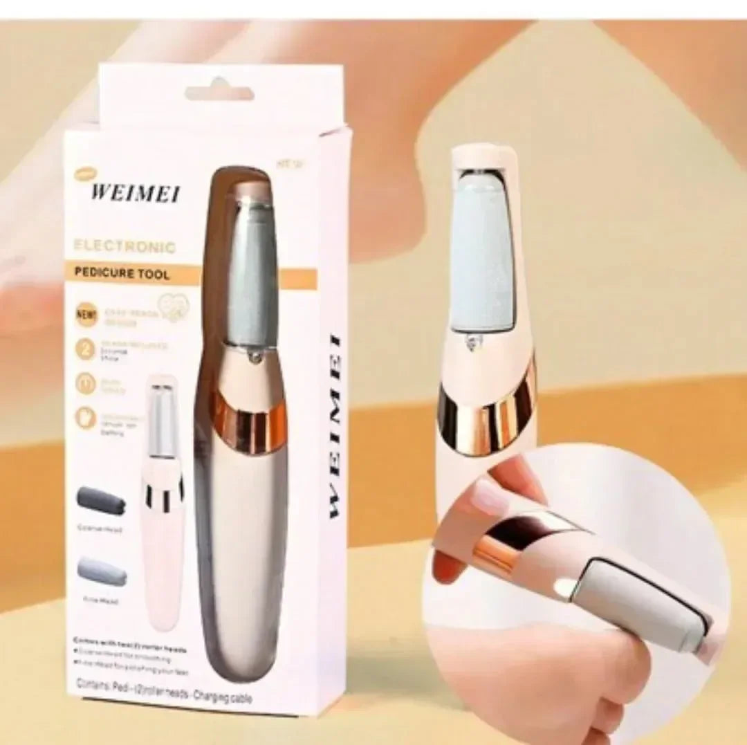 FawaQa | WEIMEI Rechargeable Electric Foot File Callus Remover for Wet & Dry Pedicure - FawaQa