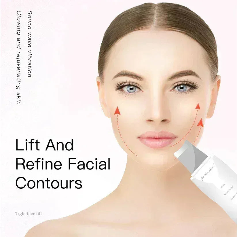 FawaQa | Leather Shovel Ultrasonic Facial Moisturizing Scrubber - FawaQa