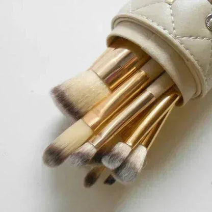 FawaQa Couture 12 Piece Brush Set - Branded Cosmetics - Studded Box - FawaQa