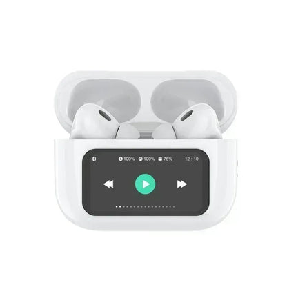 ANC/ENC A9 Airpods Touch Screen Wireless Pro Earbuds - FawaQa