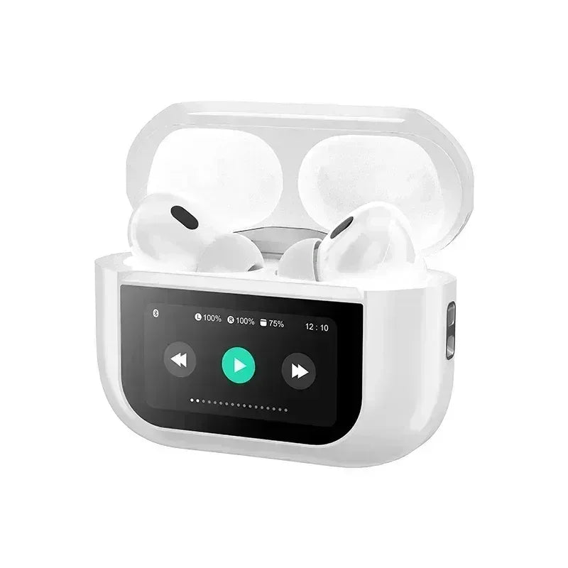 ANC/ENC A9 Airpods Touch Screen Wireless Pro Earbuds - FawaQa