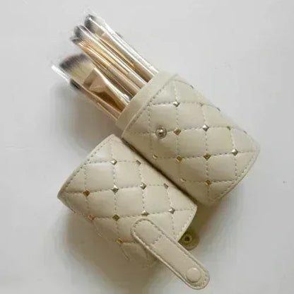 FawaQa Couture 12 Piece Brush Set - Branded Cosmetics - Studded Box - FawaQa