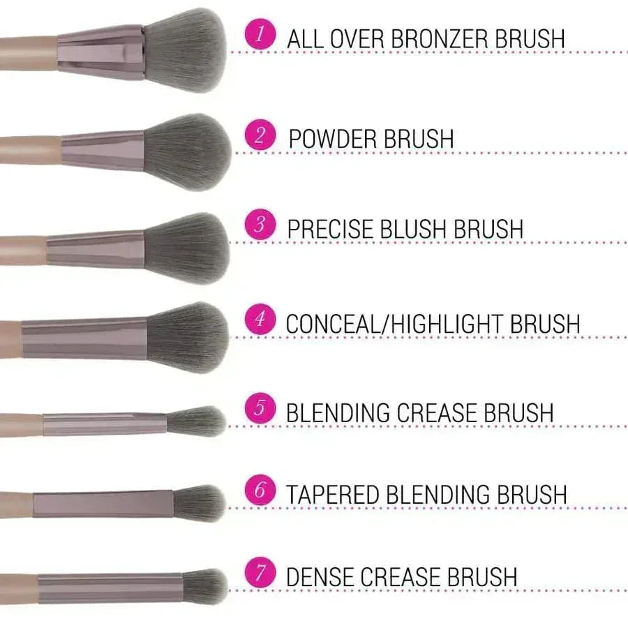 FawaQa | BH COSMETICS LAVISH ELEGANCE BRUSH PACK 15 In 1 WITH BAG - FawaQa