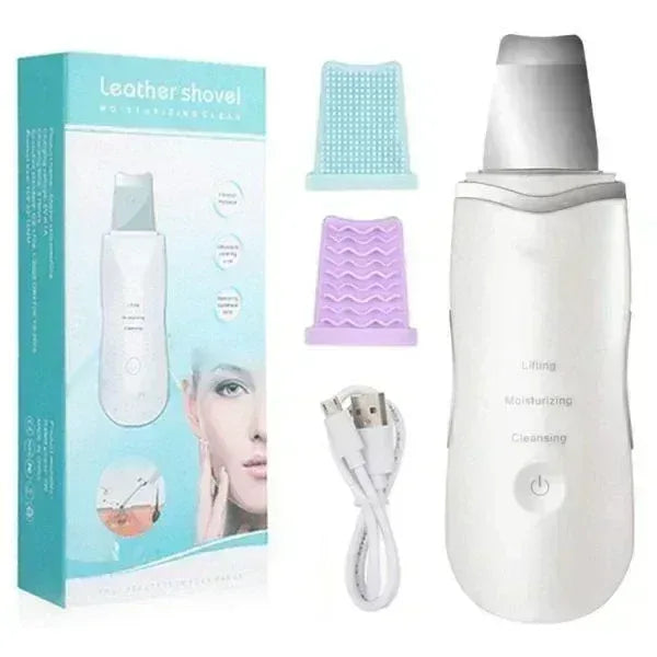 FawaQa | Leather Shovel Ultrasonic Facial Moisturizing Scrubber - FawaQa