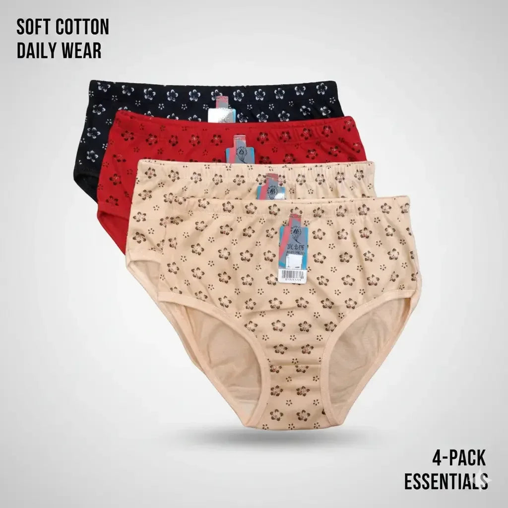 FawaQa | Soft Pure Cotton Panty For Regular Use - FawaQa