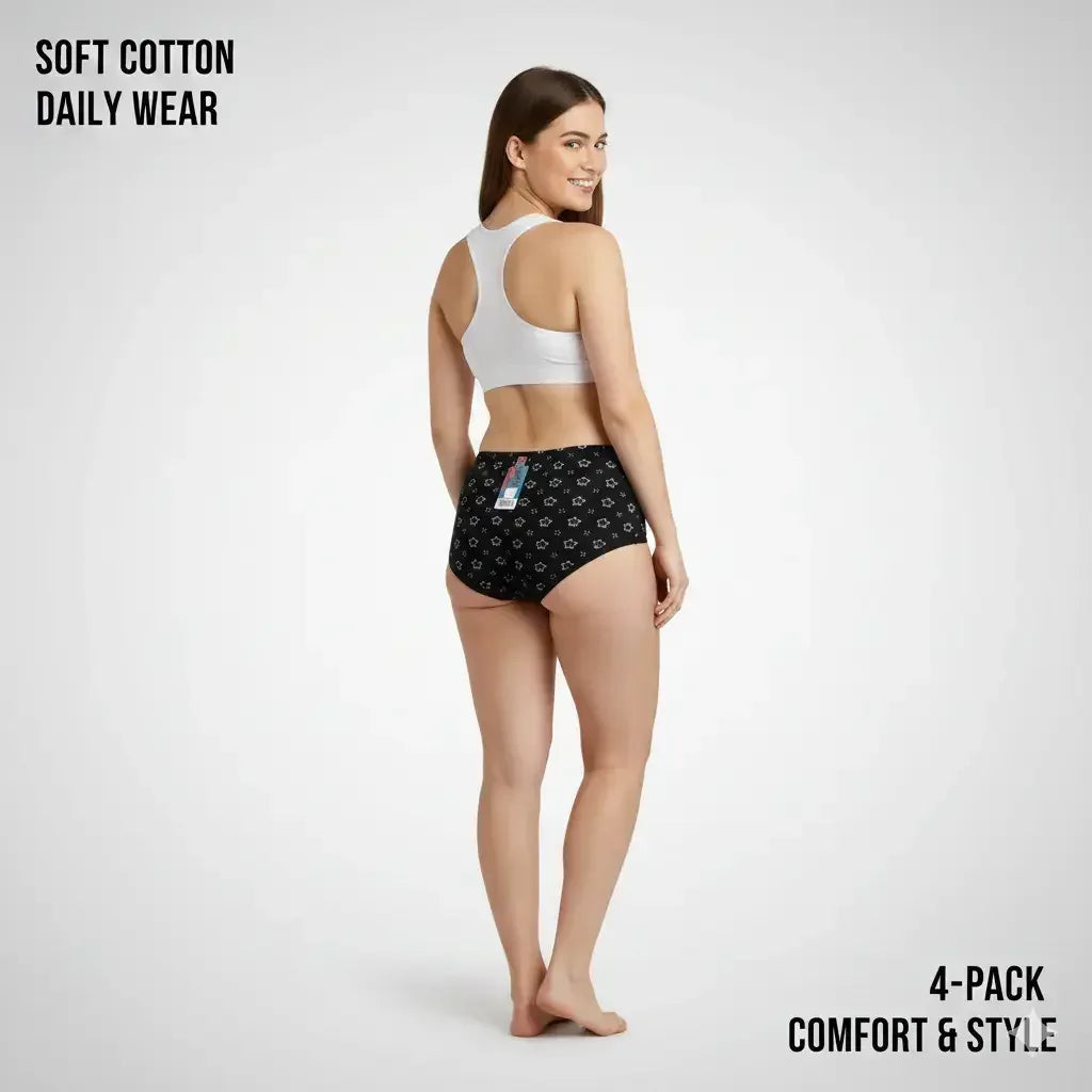 FawaQa | Soft Pure Cotton Panty For Regular Use - FawaQa