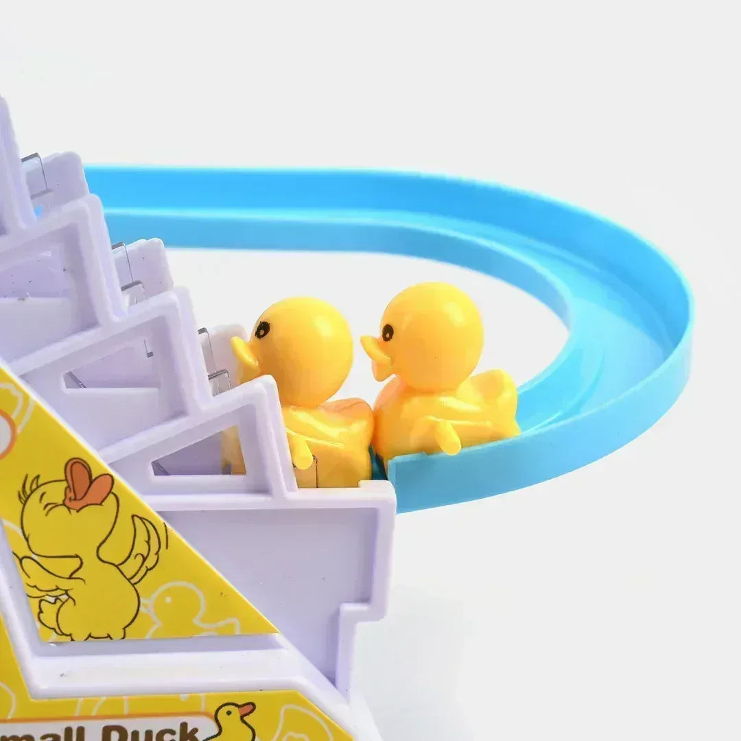FawaQa | Happy Duck Play Track - Sliding Toy with Music & LED Lights - FawaQa