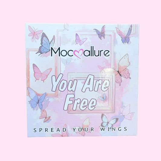 FawaQa | Mocallure You Are Free 3-in-1 Professional Makeup Set 4 Folds Eyeshadow Palette - FawaQa