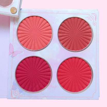 FawaQa | Mocallure You Are Free 3-in-1 Professional Makeup Set 4 Folds Eyeshadow Palette - FawaQa