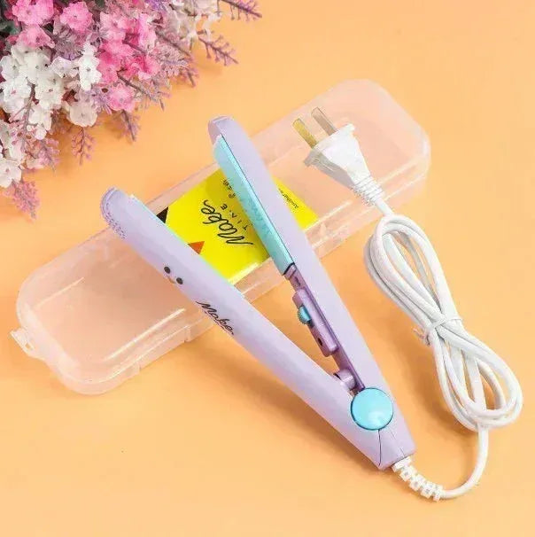 FawaQa | Portable Travel Styling Mini Hair Straightener - Medium Heat - FawaQa
