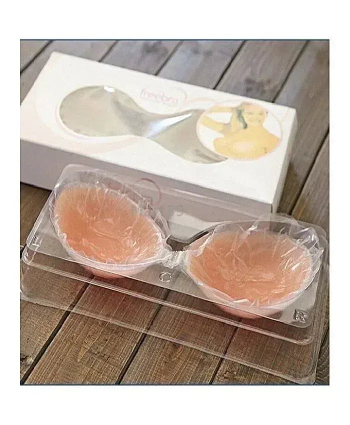 FawaQa Butterfly Strapless Bra | Silicon Self Sticky Invisible Bra with Drawstring for Women - FawaQa