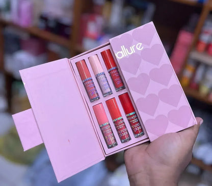 FawaQa | Super Glossy 12-Piece Lip Set | Vibrant Colors and Smooth Finish - FawaQa