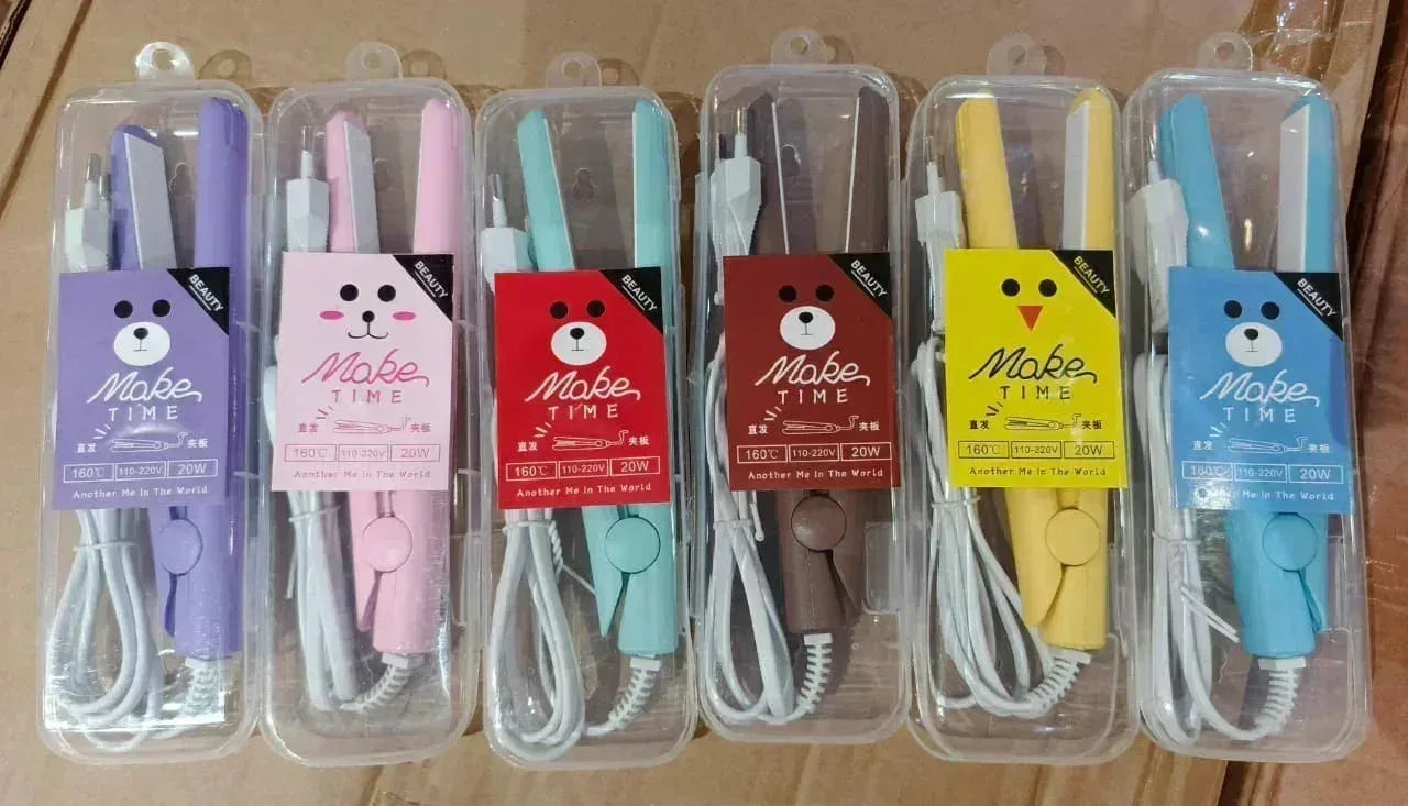 FawaQa | Portable Travel Styling Mini Hair Straightener - Medium Heat - FawaQa