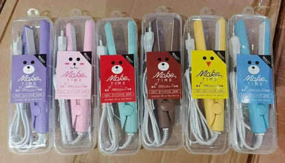 FawaQa | Portable Travel Styling Mini Hair Straightener - Medium Heat - FawaQa