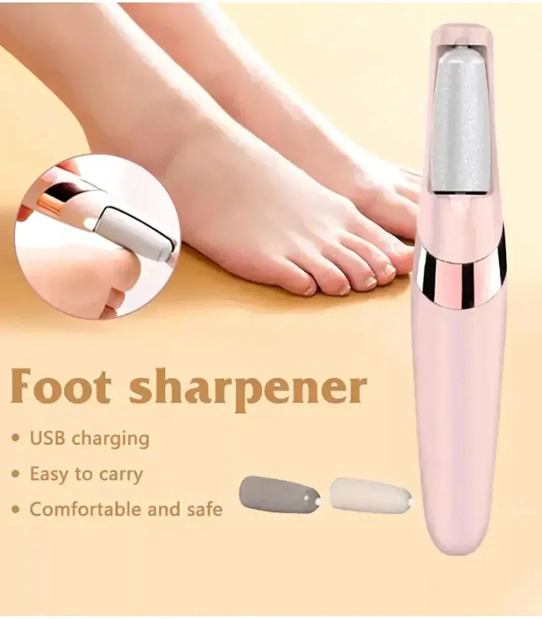 FawaQa | WEIMEI Rechargeable Electric Foot File Callus Remover for Wet & Dry Pedicure - FawaQa