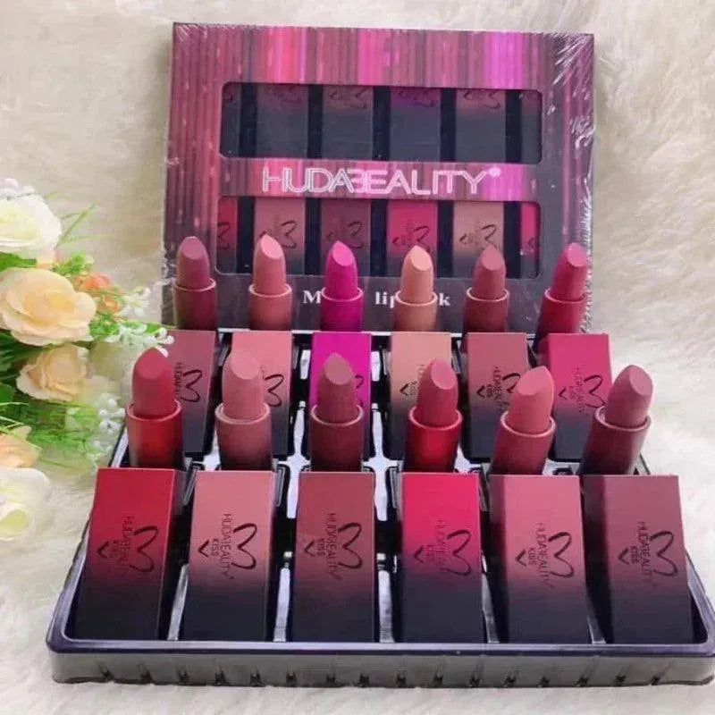 FawaQa | Beauty Matte Lipstick 12 Pcs Set - FawaQa