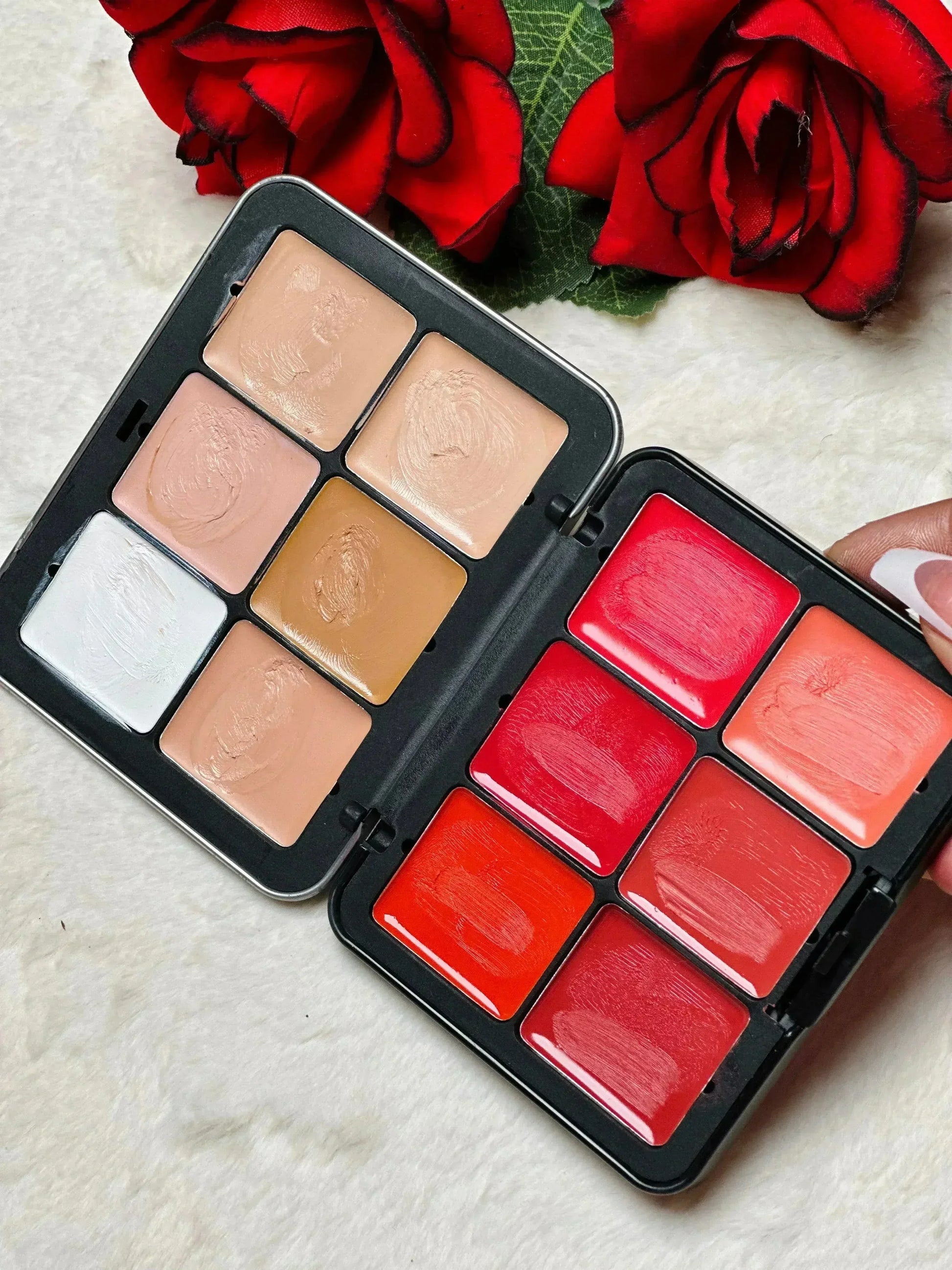 FawaQa | Carla Secret 12 in 1 Cream Blush Palette - FawaQa
